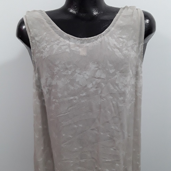 Coldwater Creek Tops - Coldwater Creek silk top blouse sleeves women size XL (18)